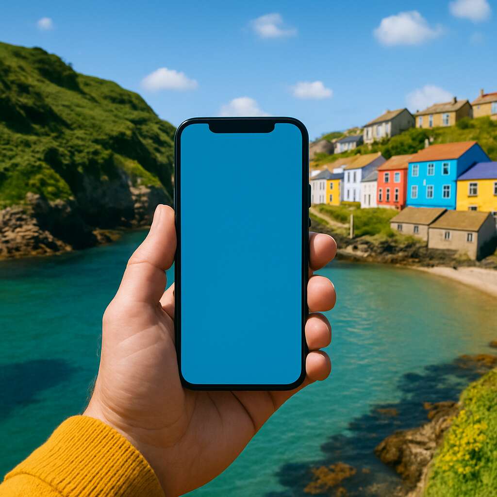 Mobile App Services in	Cornwall (unitary authority)