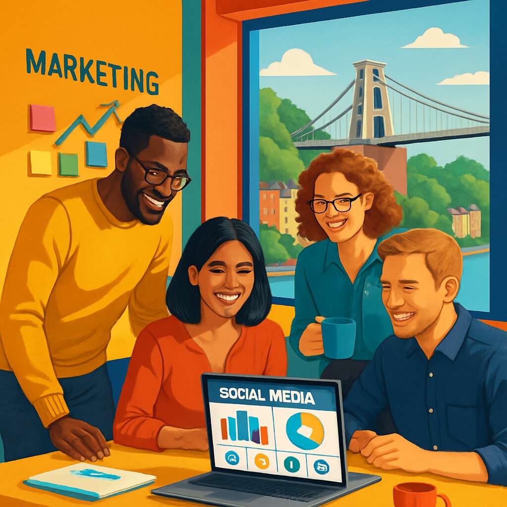 Social Media Services in	Bristol (city and unitary authority)