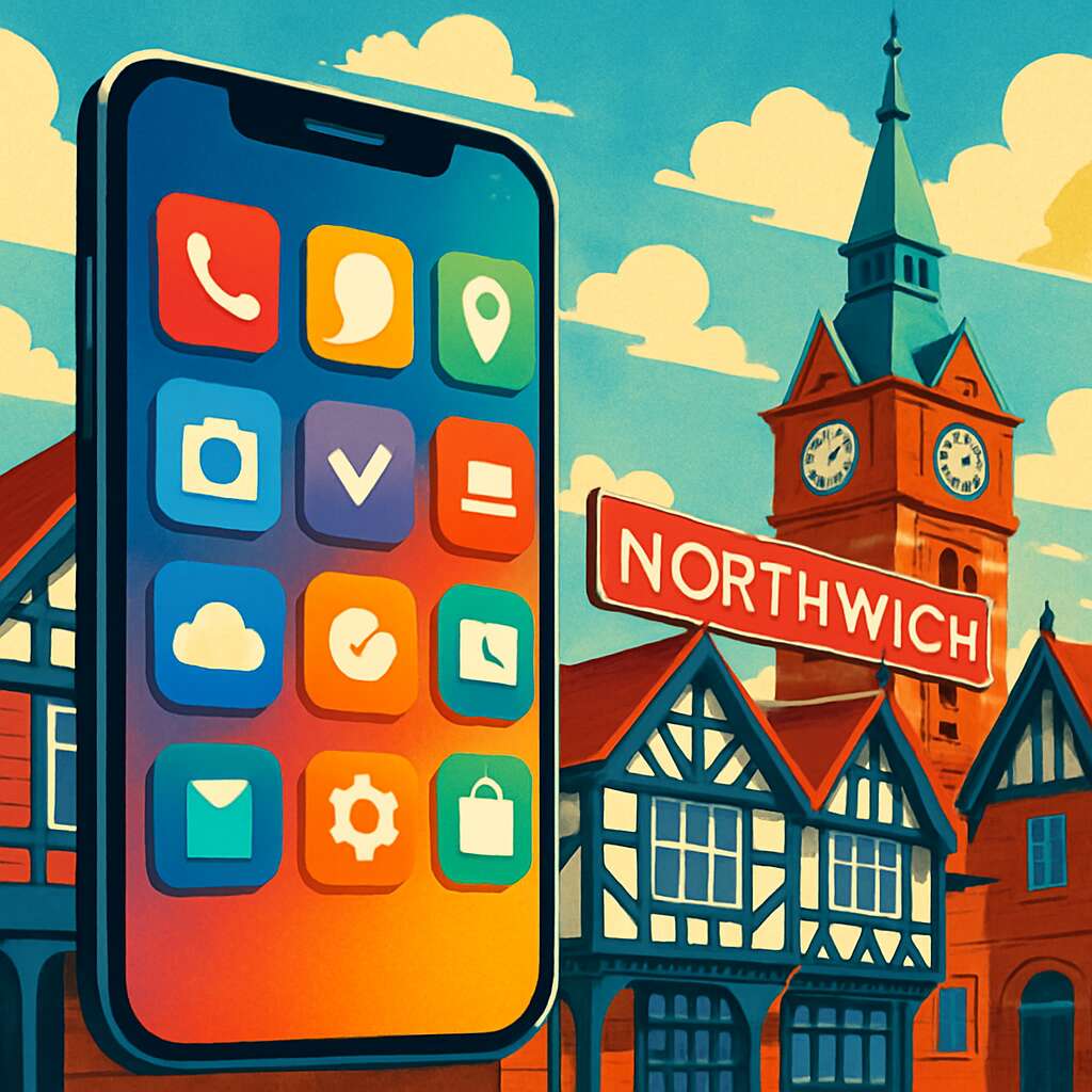 Mobile App Services in	Northwich (town)