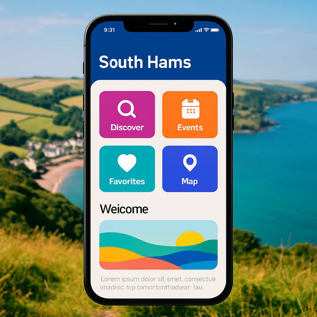 Mobile App Services in	South Hams (district)