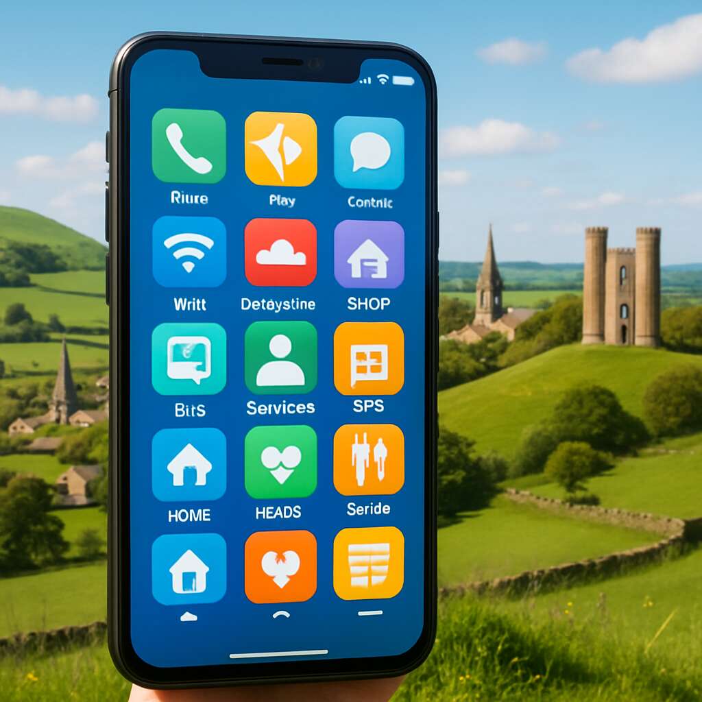 Mobile App Services in	Derbyshire (county)