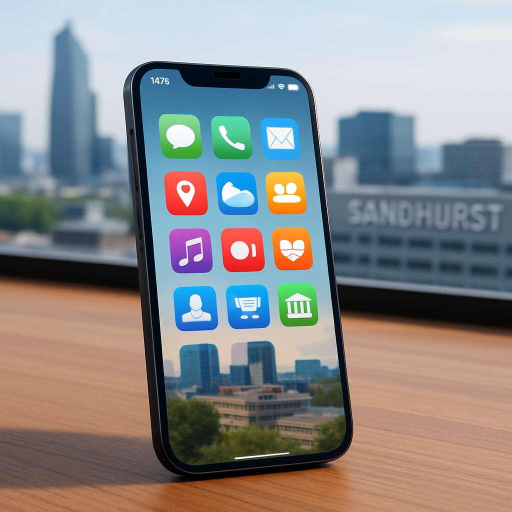 Mobile App Services in	Sandhurst (town)