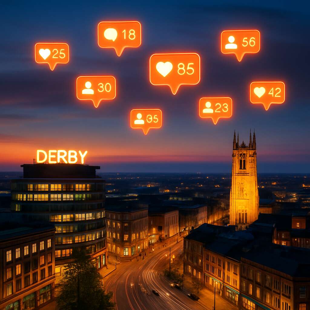 Social Media Services in	Derby (city and unitary authority)