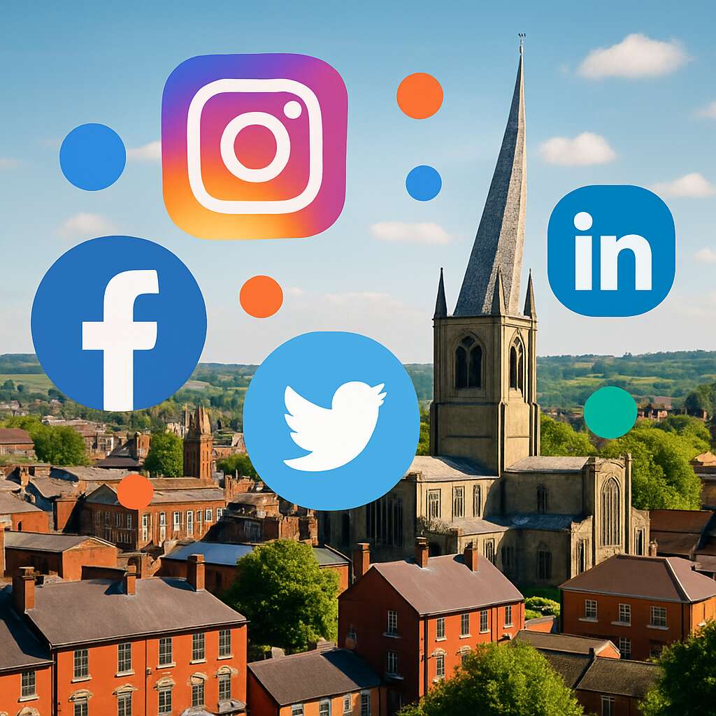 Social Media Services in	Chesterfield (town and district)