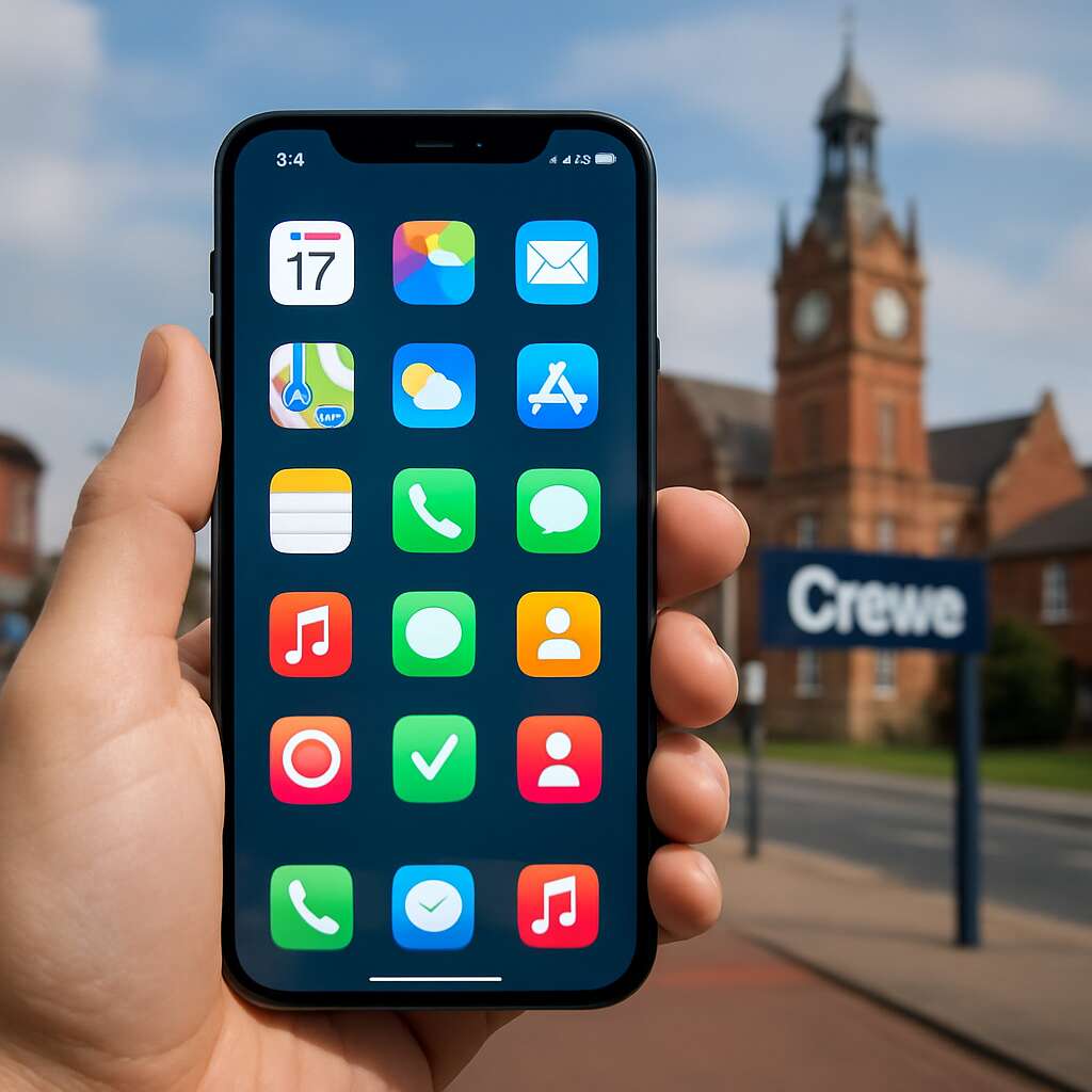 Mobile App Services in	Crewe (town)