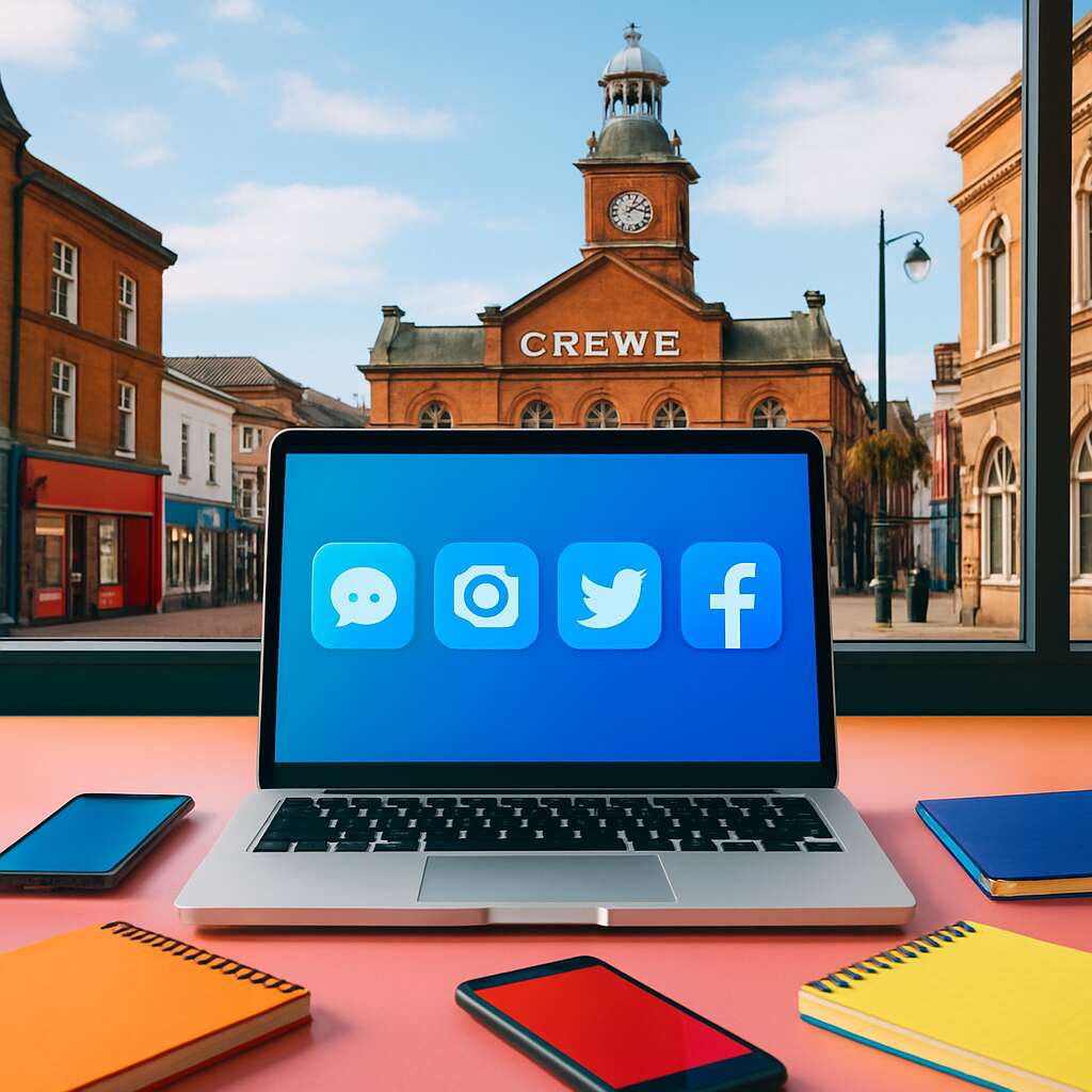 Social Media Services in	Crewe (town)