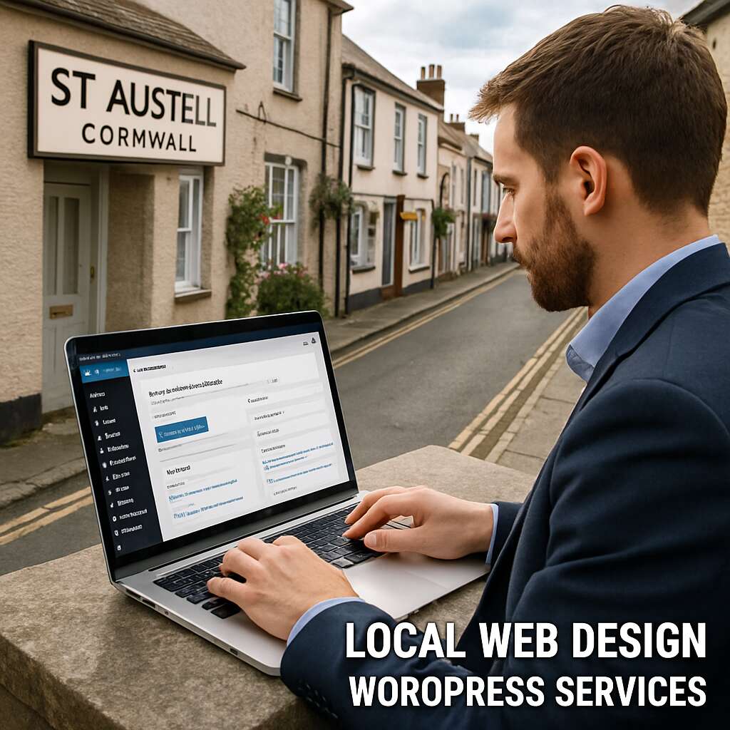 WordPress Services in	St. Austell (town)