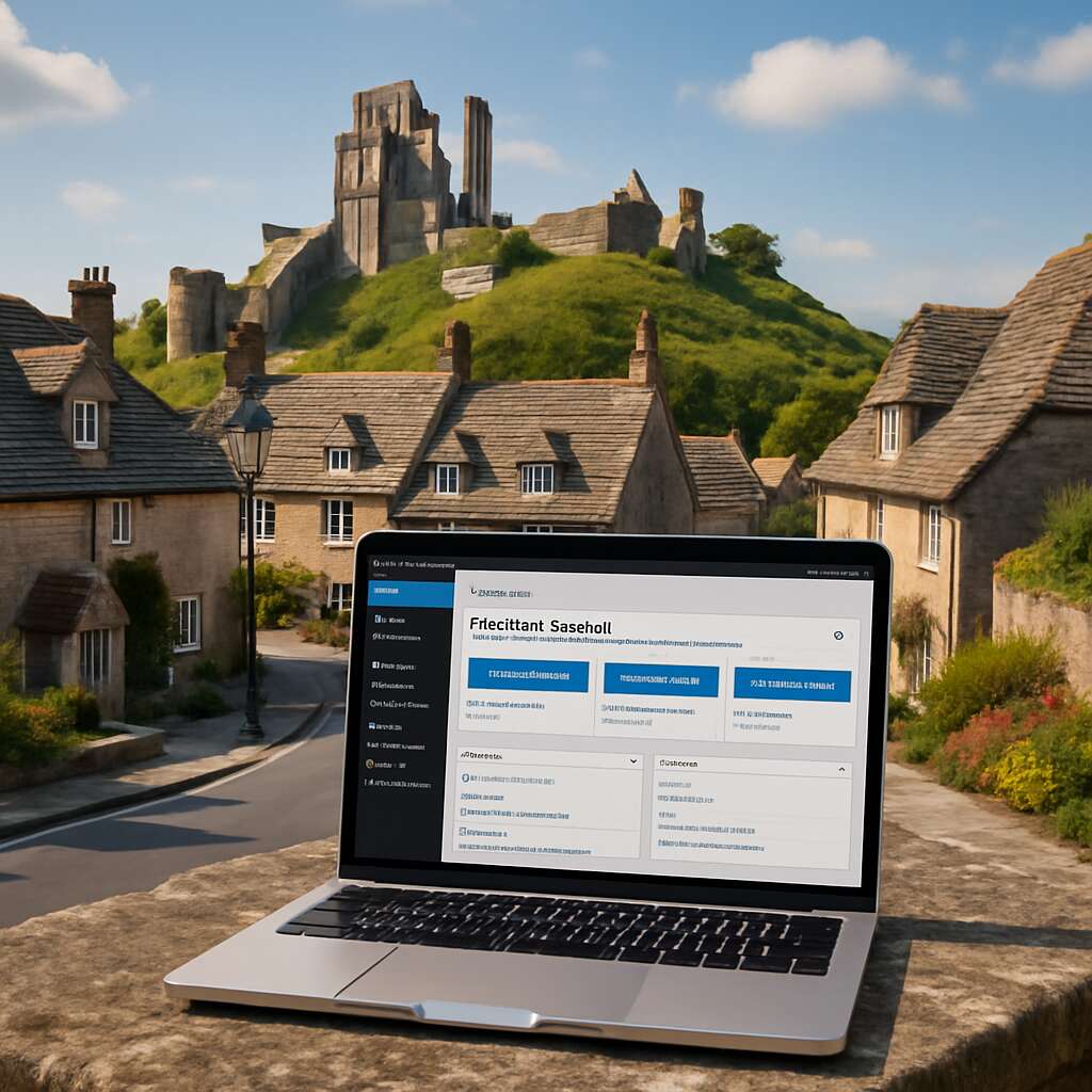 WordPress Services in	Corfe Castle (village)
