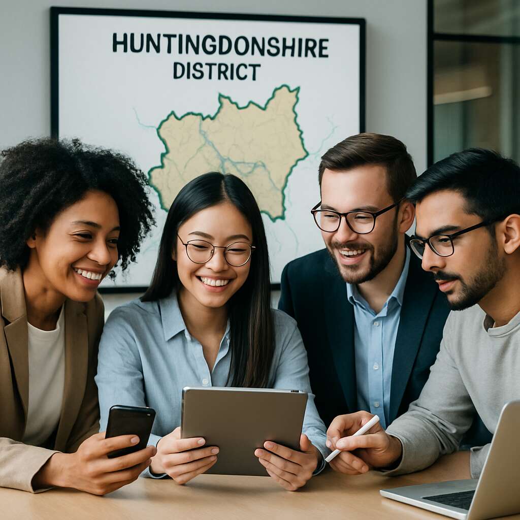 Mobile App Services in	Huntingdonshire (district)