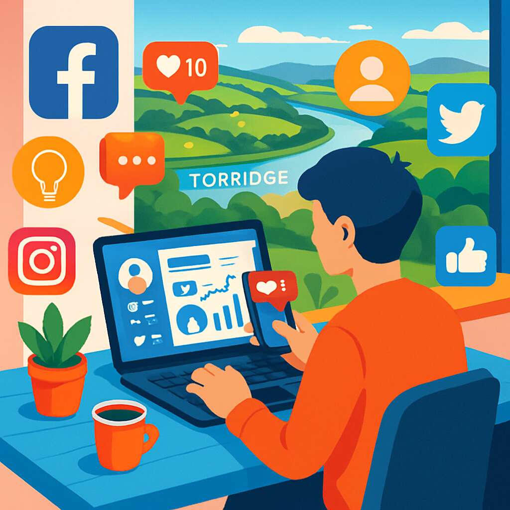 Social Media Services in	Torridge (district)