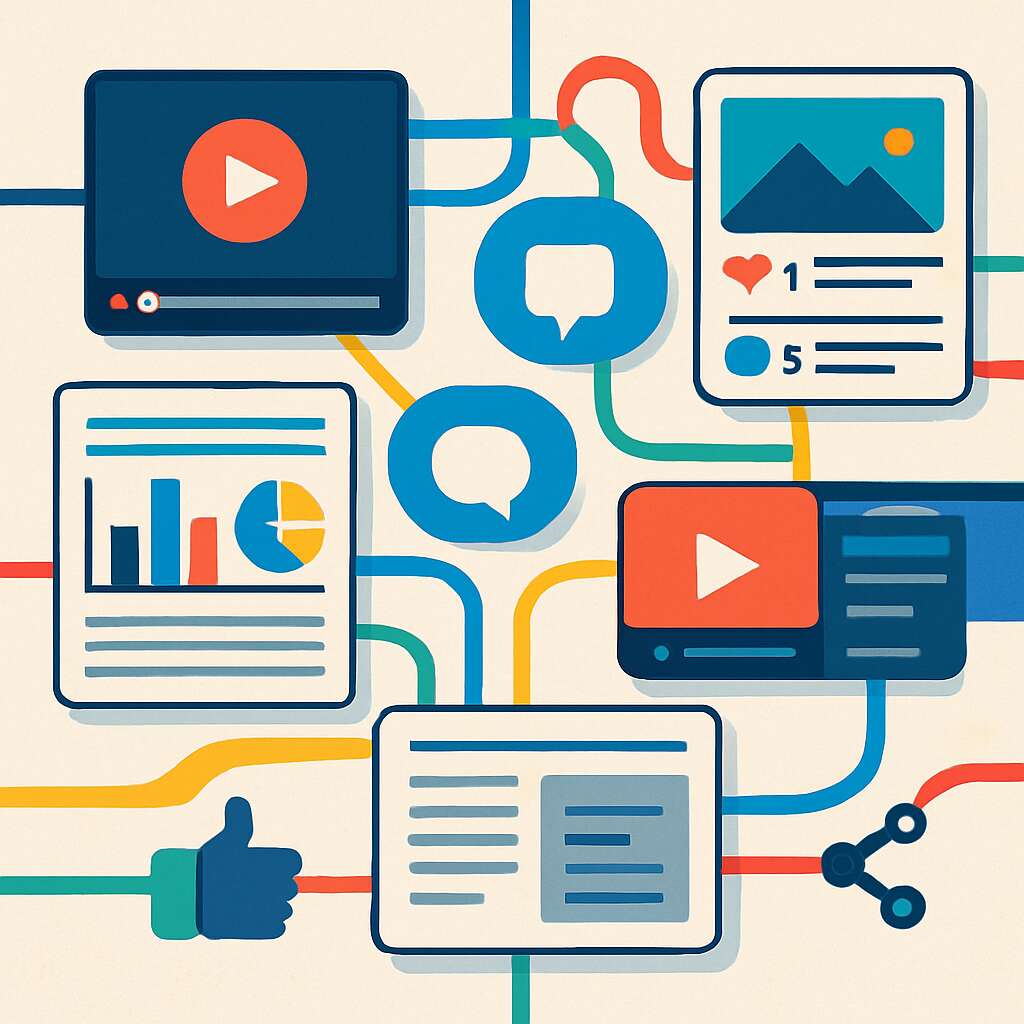 Multi format Multi Layered Content