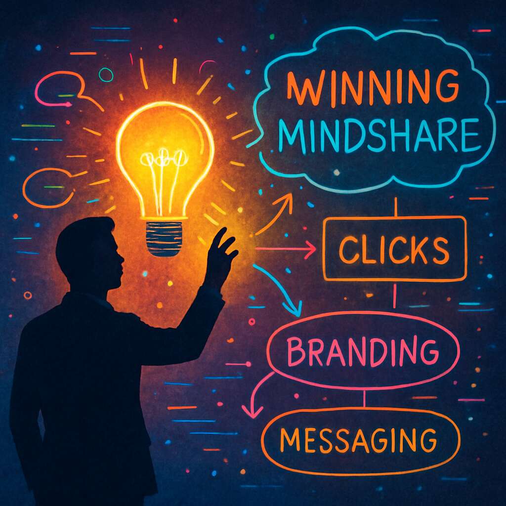 Win Mindshare not Clicks and Font-of-Mind