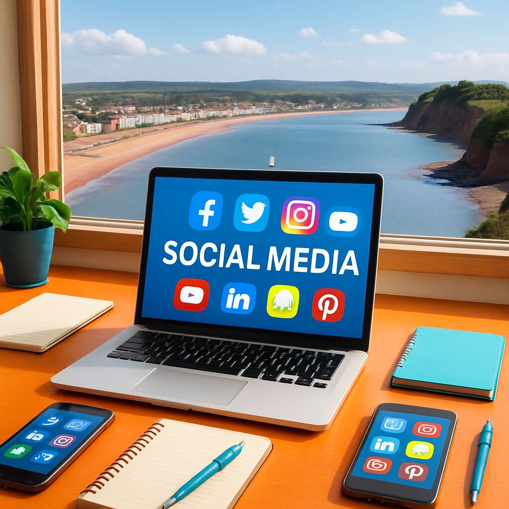 Social Media Services in	Exmouth (town)