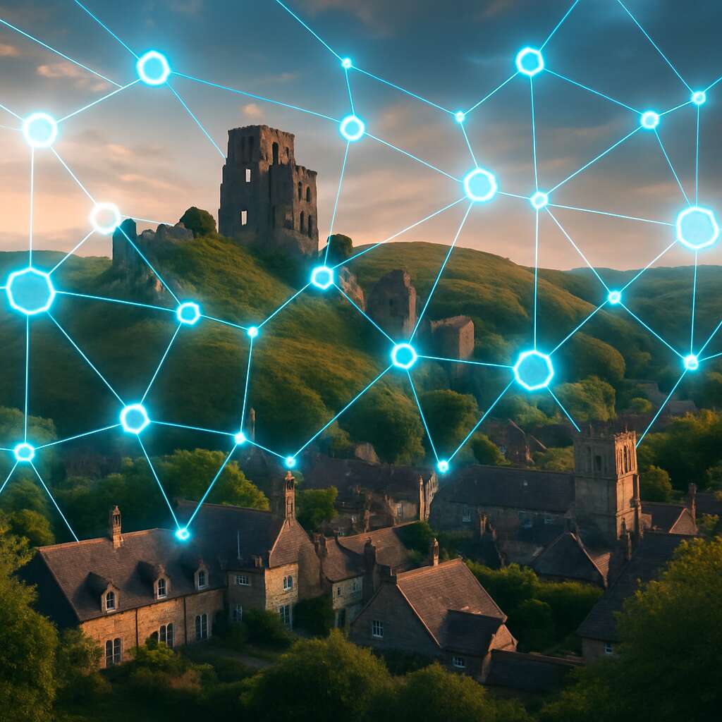 Blockchain Development in	Corfe Castle (village)