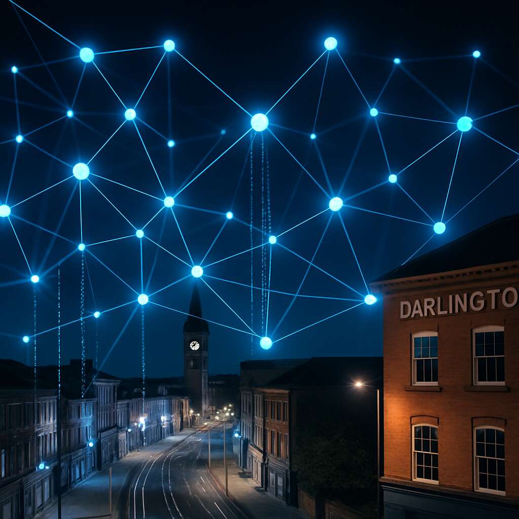 Blockchain Development in	Darlington (town and unitary authority)