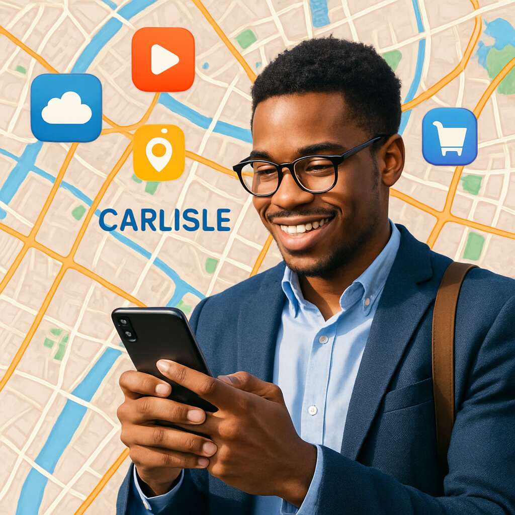 Mobile App Services in	Carlisle (urban area, city and district)