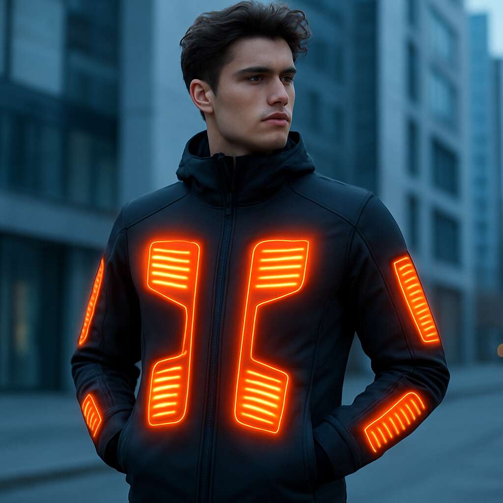 Self-heating & cooling clothing tech