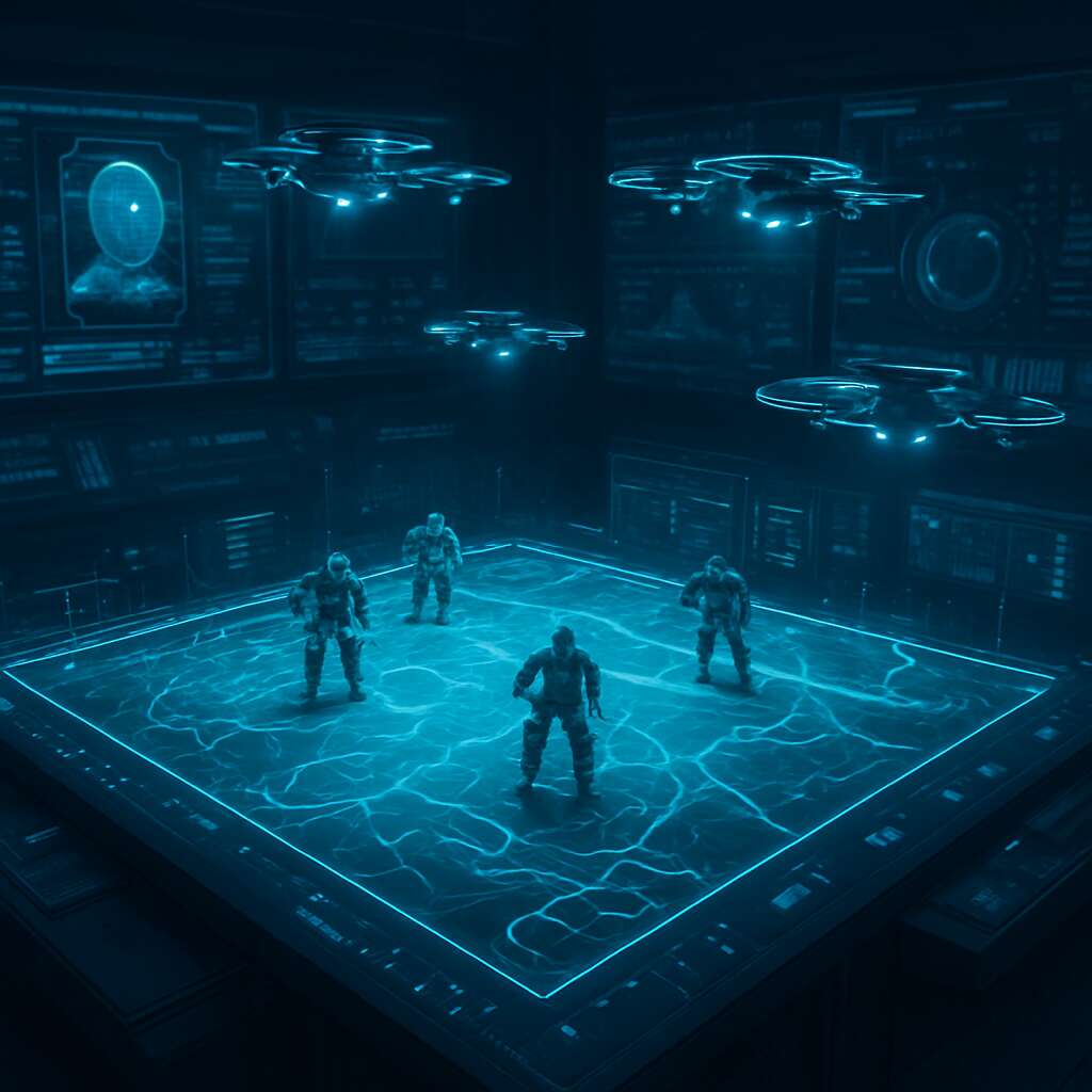 AI-Powered Battlefield Simulation
