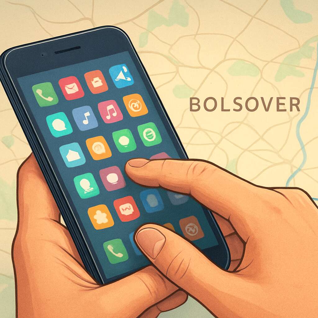 Mobile App Services in	Bolsover (town and district)