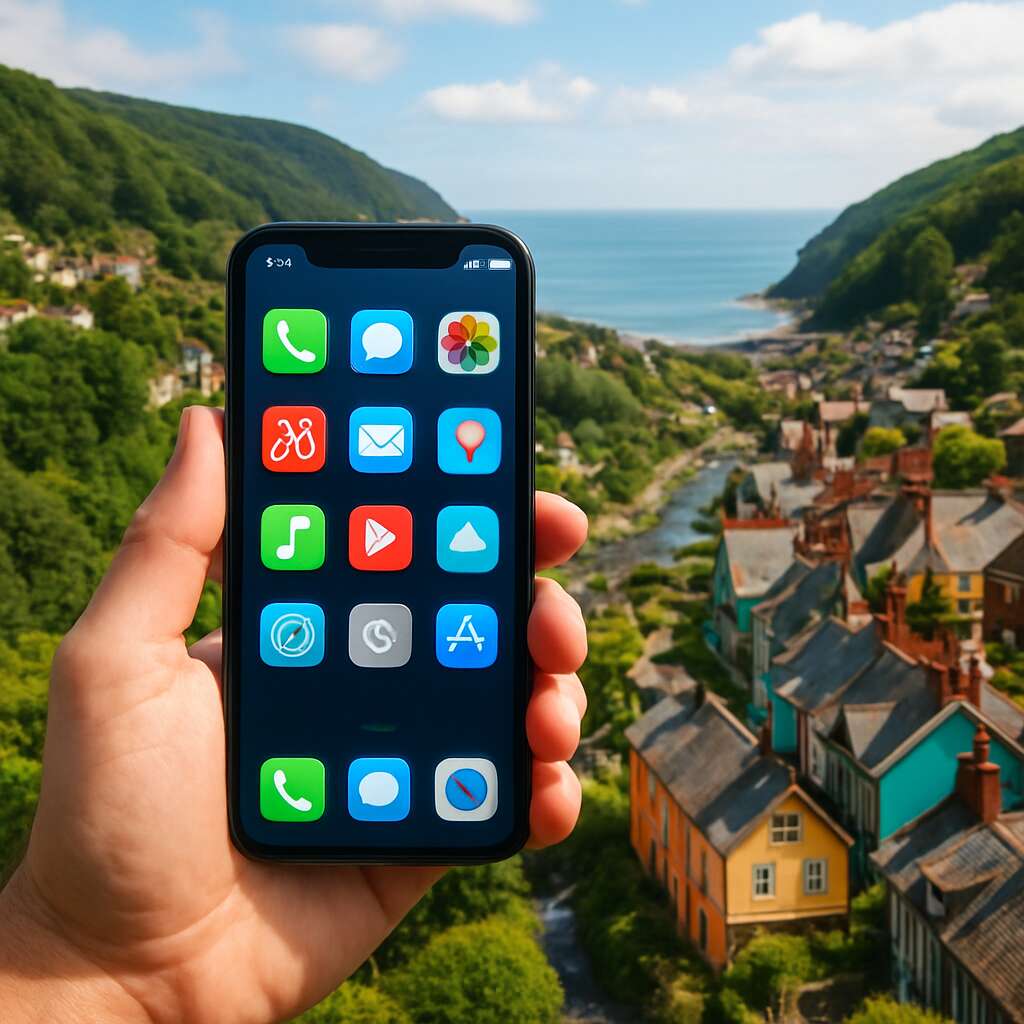Mobile App Services in	Lynton and Lynmouth (town)