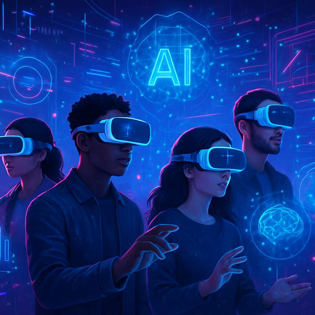 AI-Powered Immersive XR Worlds