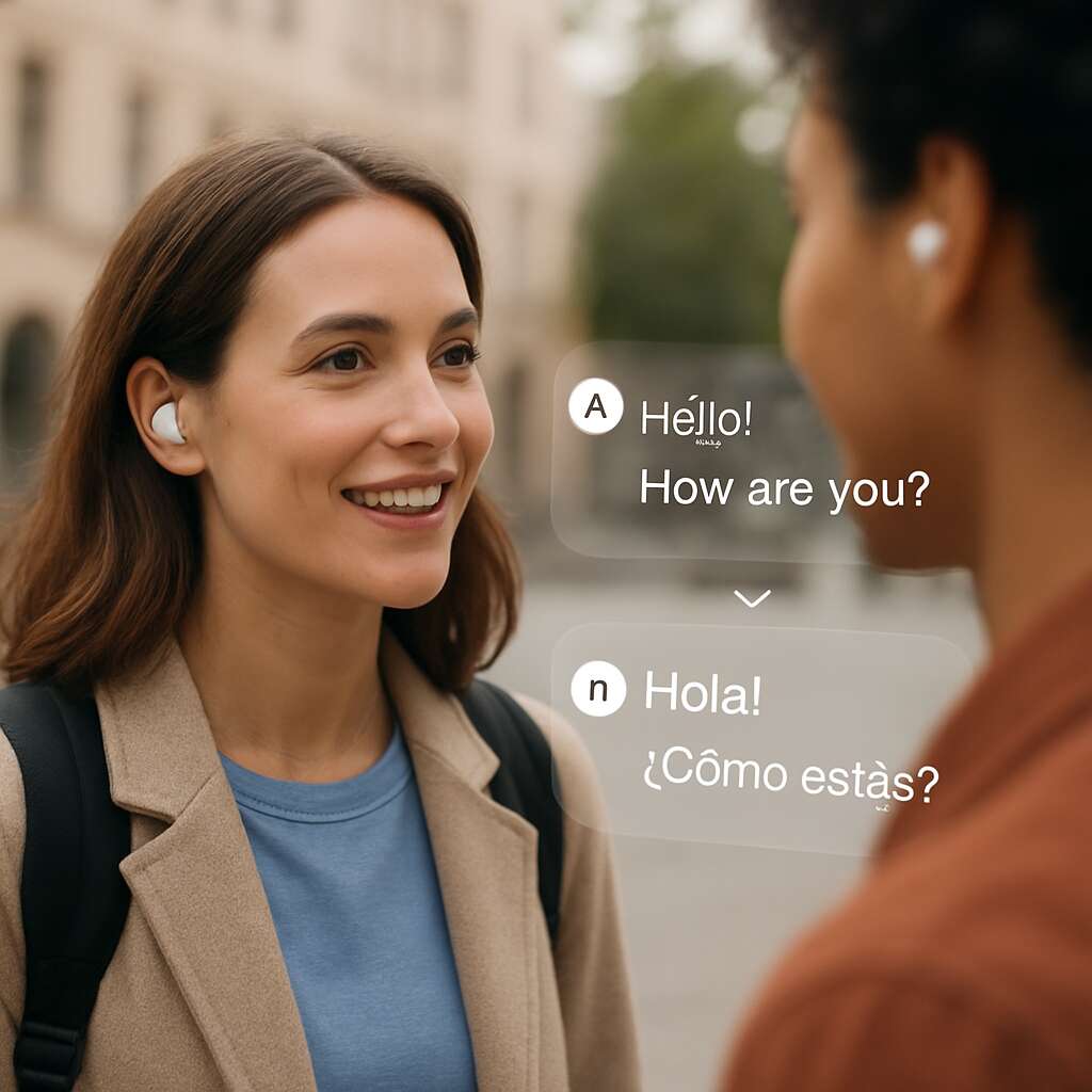 Wearable translation earbuds (offline modes)