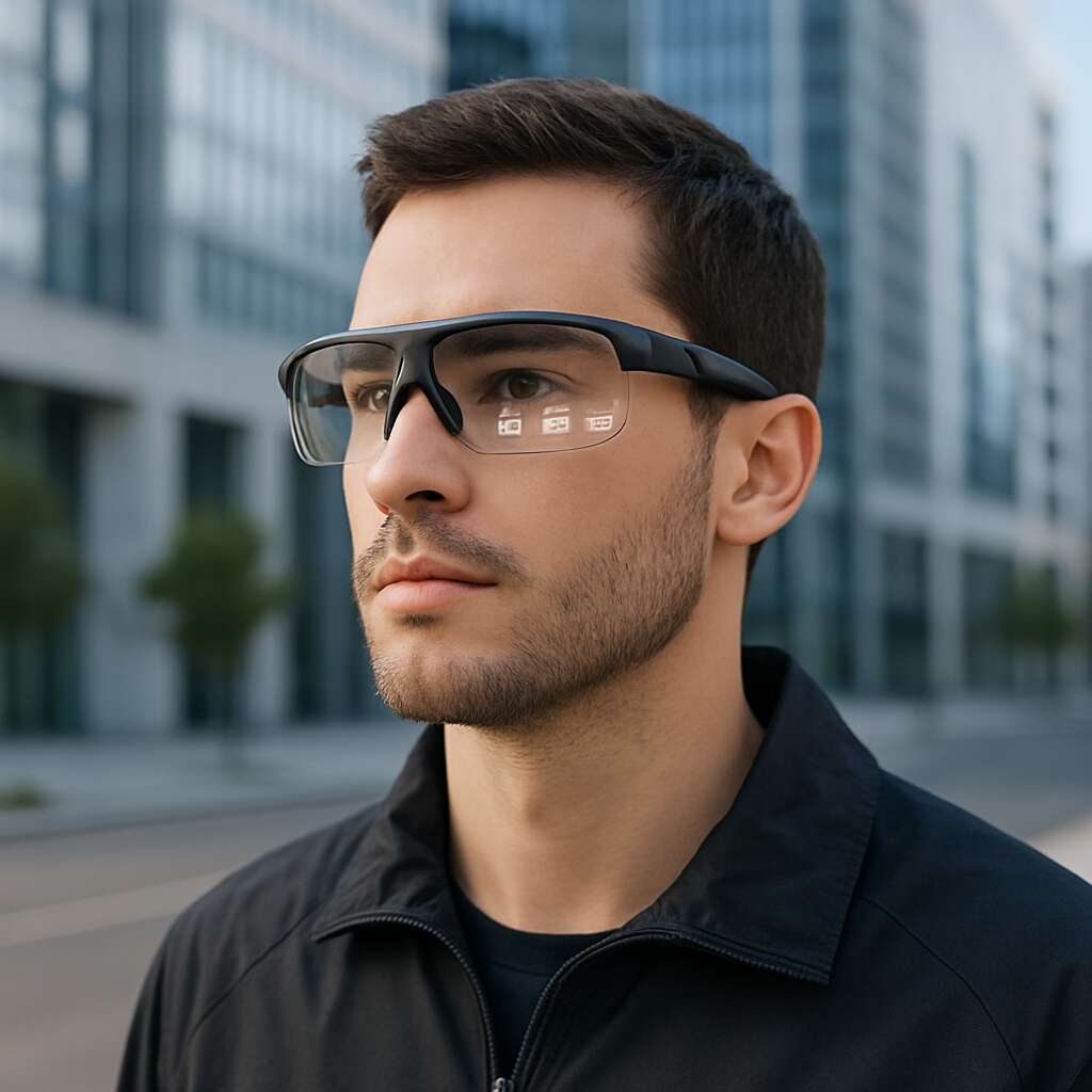 AR smart glasses (lightweight, notification-focused, non-AI use)