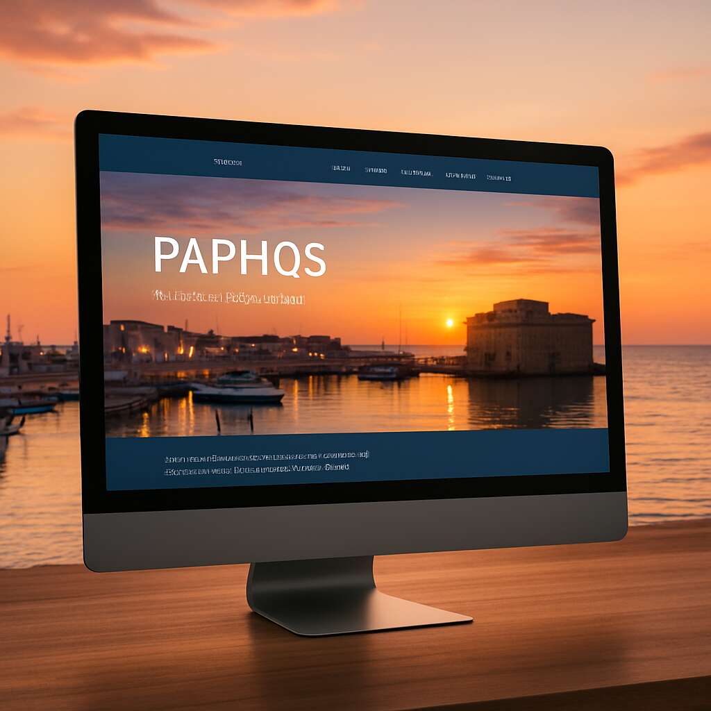 professional website design in Paphos, web design Paphos