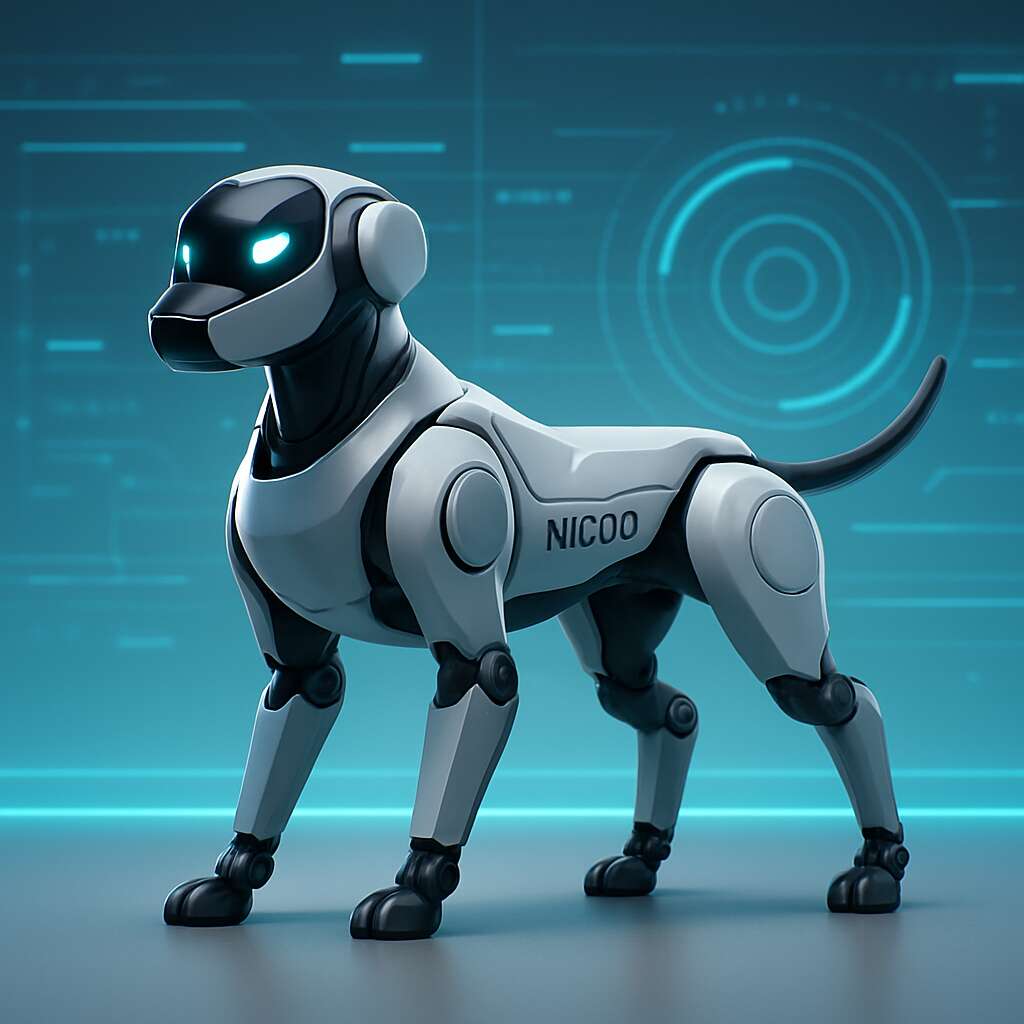2026 new ai robot dog nicoo
