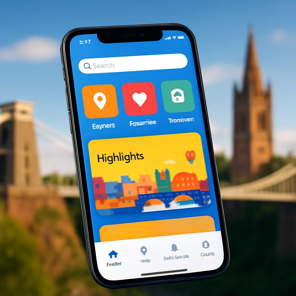 Mobile App Services in	Bristol (city and unitary authority)