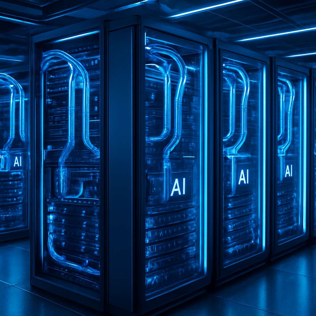 Liquid Cooling Systems for AI Servers