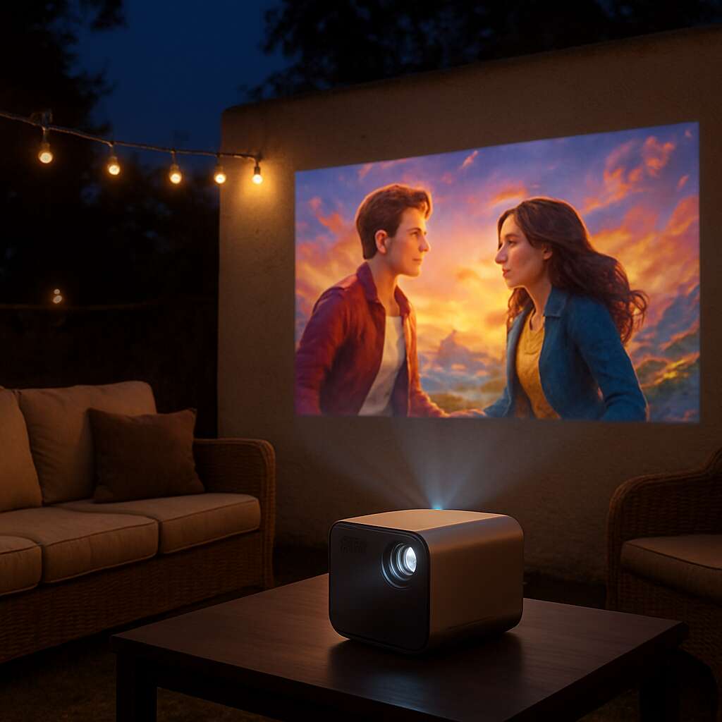 Portable cinema projectors