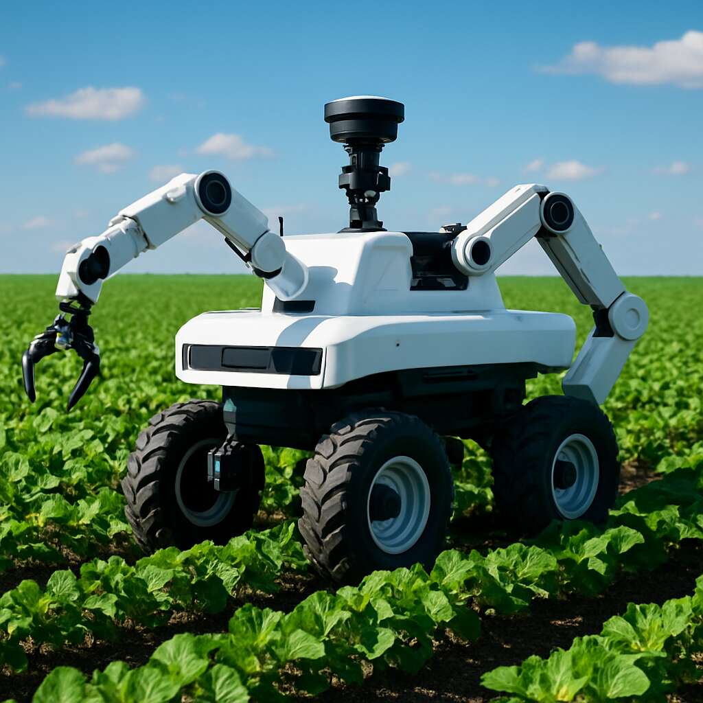 AI-Powered Farming Robots