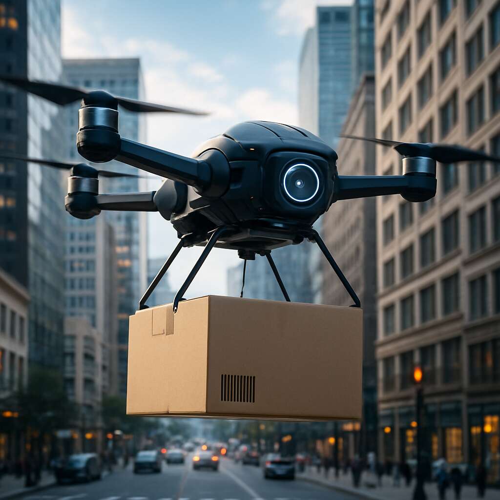 AI-Powered Drone Delivery