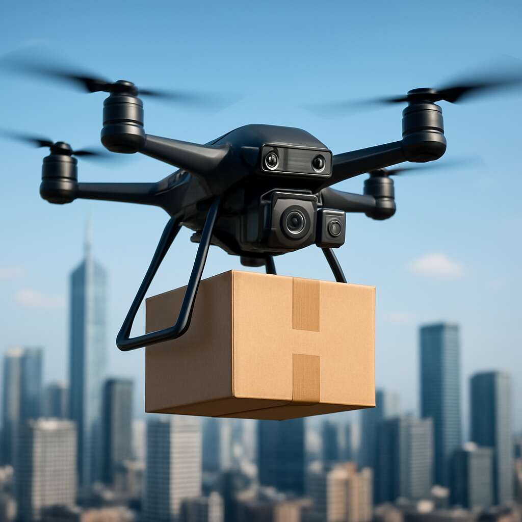 Drone Delivery and Inspection Technology