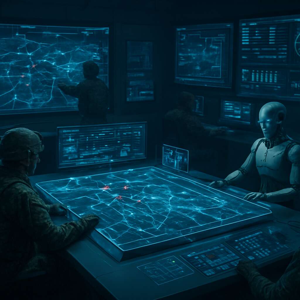 AI-Powered Battlefield Simulation