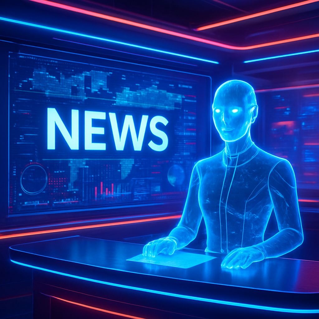 AI-Generated News Anchors