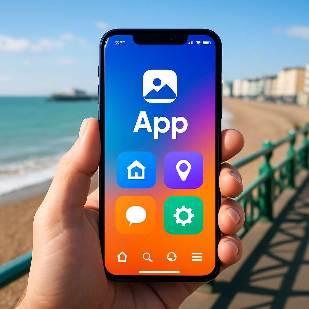 Mobile App Services in	Hove (town and urban area)