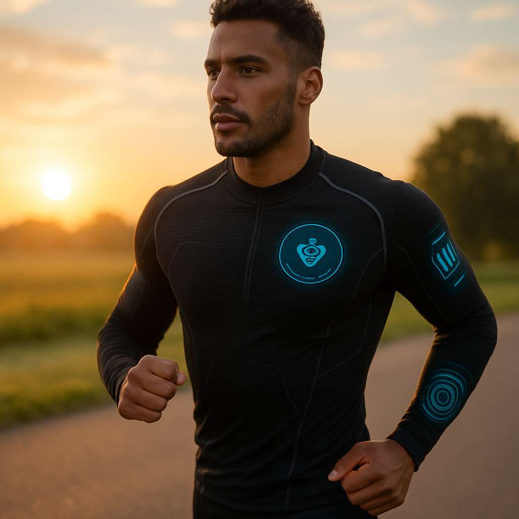 Fitness clothing with biometric sensors